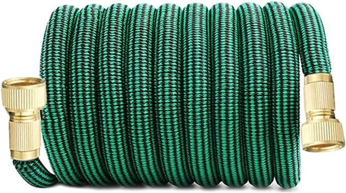 Tuinslang - Flexibele slang - Gazon besproeien - Lekvrij ontwerp - 25FT - Groen