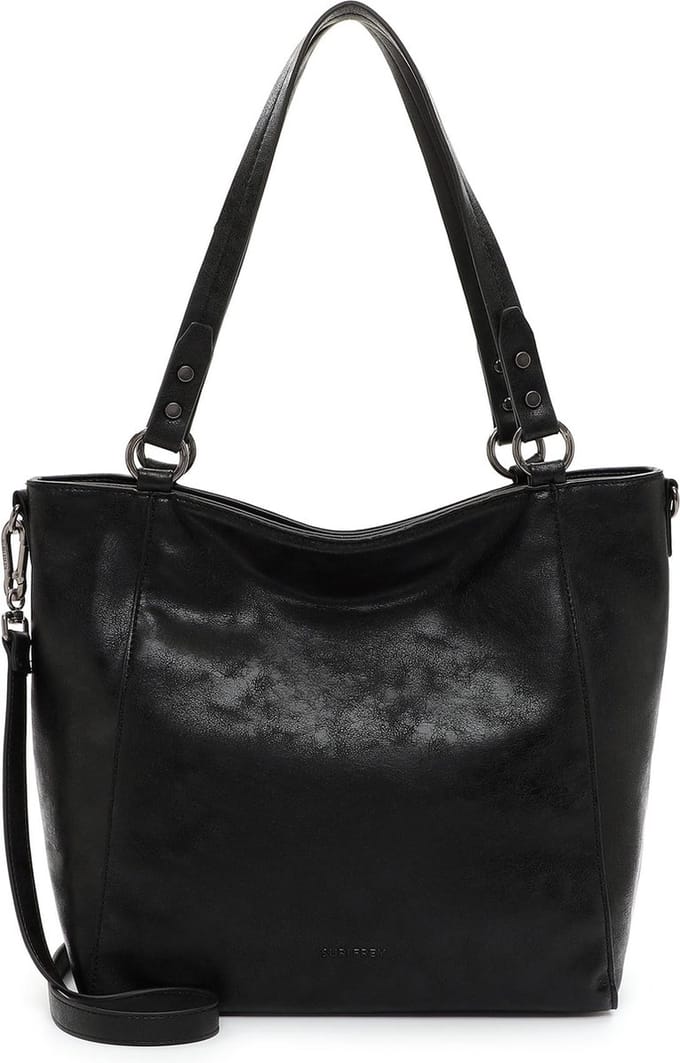 SURI FREY Shopper SFY Ivory ( 14476 ) - Dames handtassen - black 100