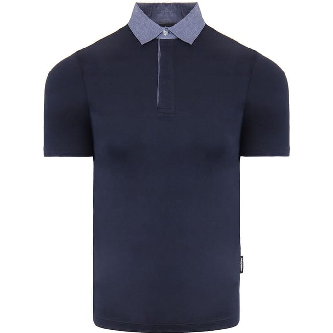 Emporio Armani Heren Navy Poloshirt