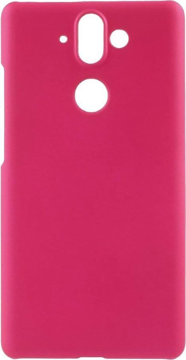 Shop4 - Nokia 9 Hoesje - Harde Back Case Roze