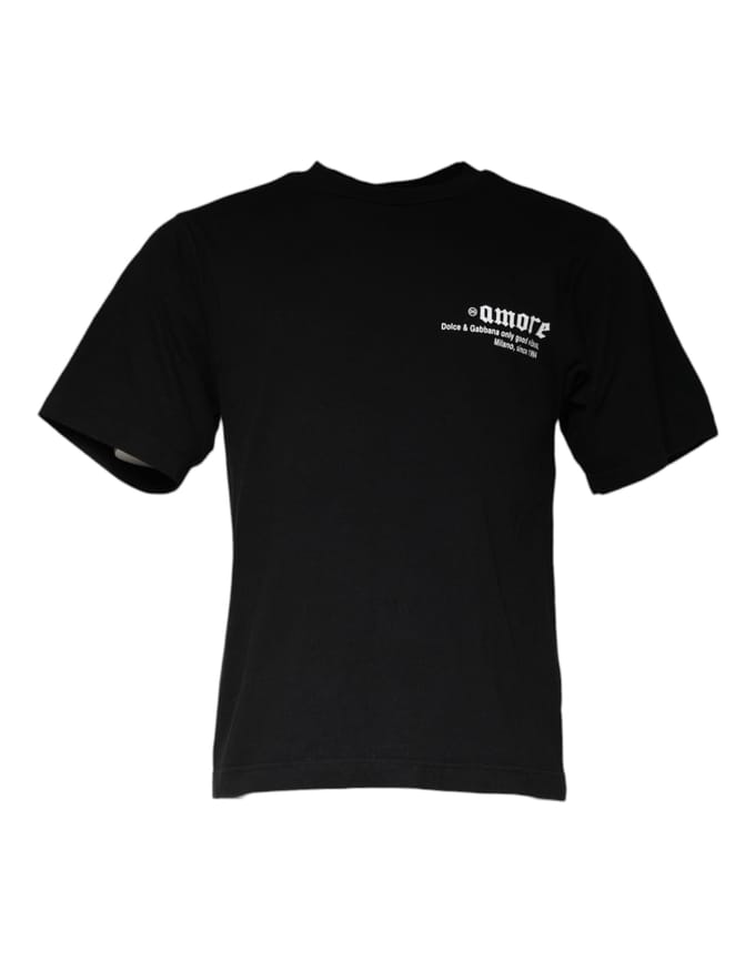Amore T-shirt Korte Mouwen Ronde Hals