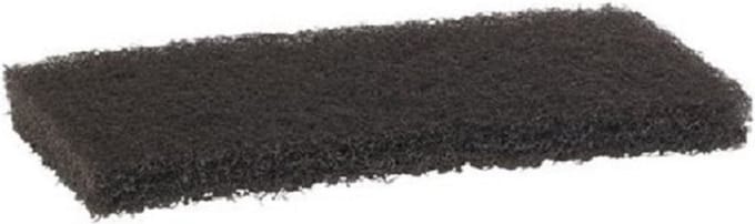 25x Vloerpads dik zwart 115x250 mm met UL-certificering