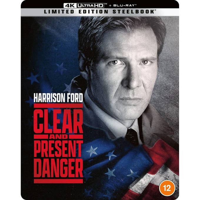 Clear and Present Danger - 4K UHD + blu-ray - Steelbook - Import