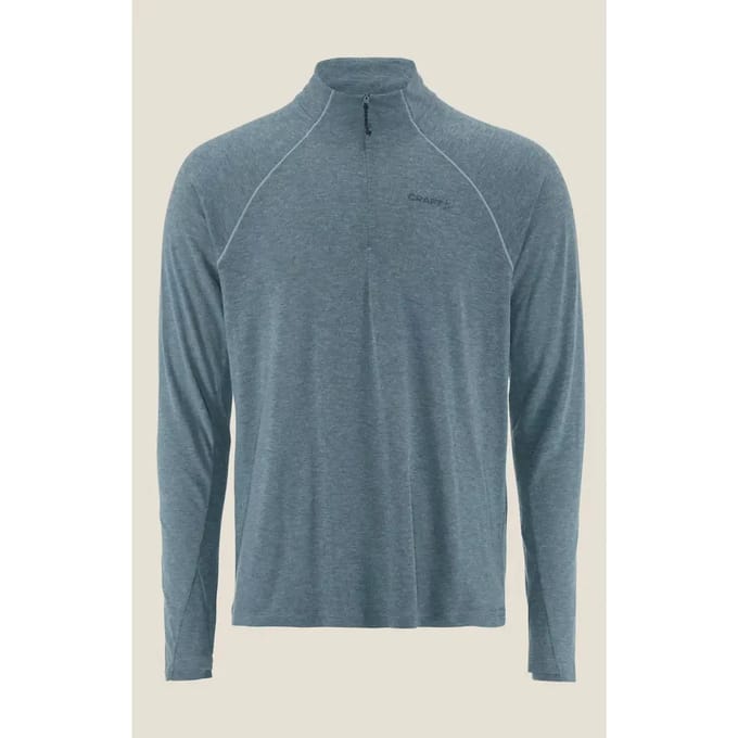 Onderhemd met lange mouwen en 1/2 rits Craft Wool