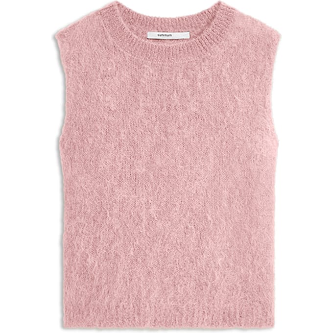 Summum Spencer Kid Mohair Knit Spencers Lichtroze 7s8022-70089