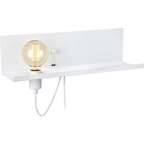 Marksjold Multi Wandlamp USB Wit
