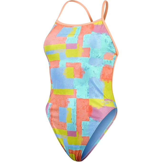 Dames zwempak uit 1 stuk Speedo End+ Allov Dig VBack