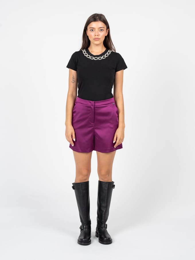 Rebel Queen by Liu Jo shorts Vrouw paars