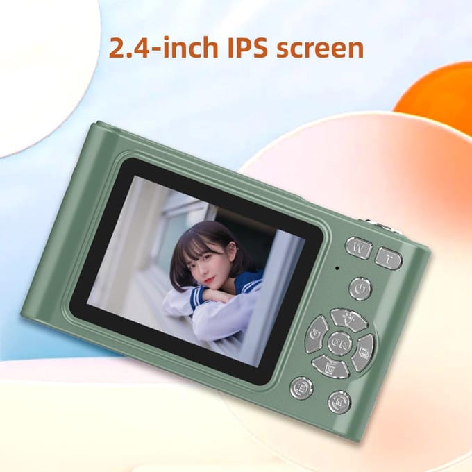 Appareil photo numérique 4K caméscope caméra vidéo numérique 48MP écran 2.4 pouces Zoom numérique 16X Anti-secousse or