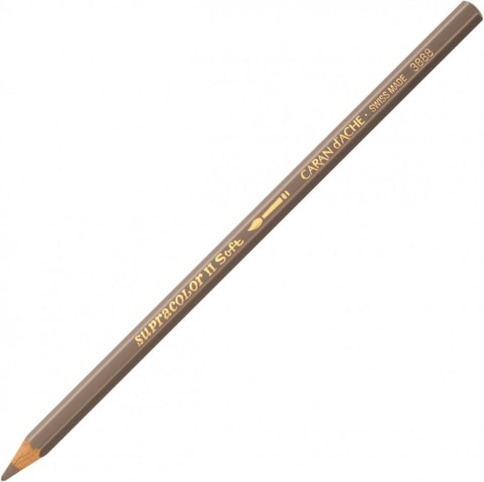 Caran d'Ache Supracolor aquarel potlood 404 brownish beige