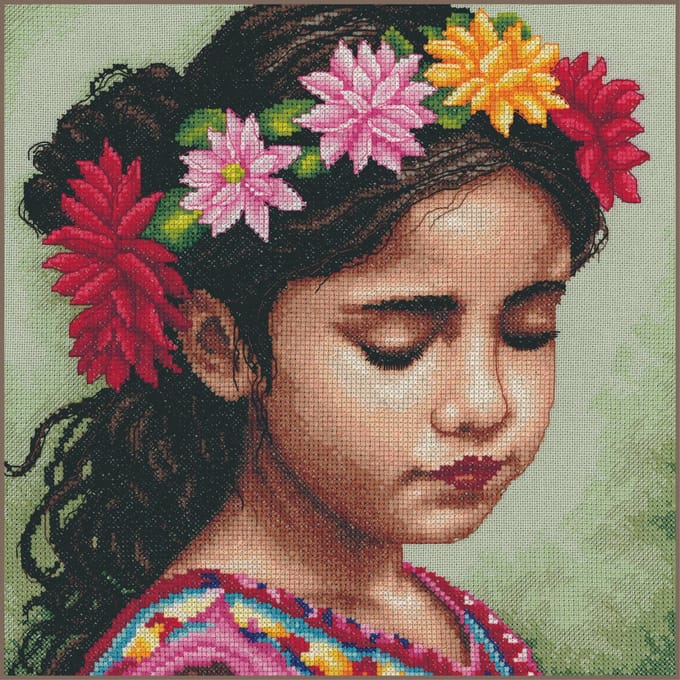 Lanarte - Telpakket kit - Mijn dahlia hoofdband - PN-0206850