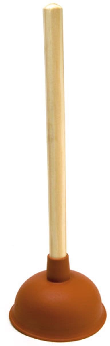 Ontstopper Houten Handvat - 14 cm
