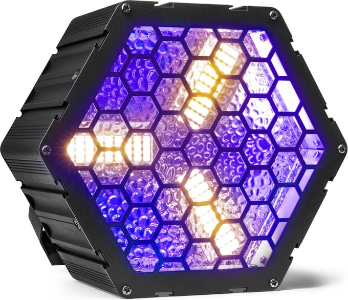 BeamZ RB90 Retro Blinder met 3x 30W RGB/WW LED’s