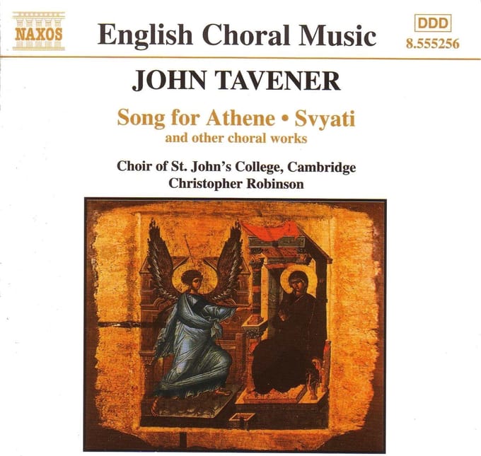 Choir Of St. John's College - Song For Athene | Svyati (CD)