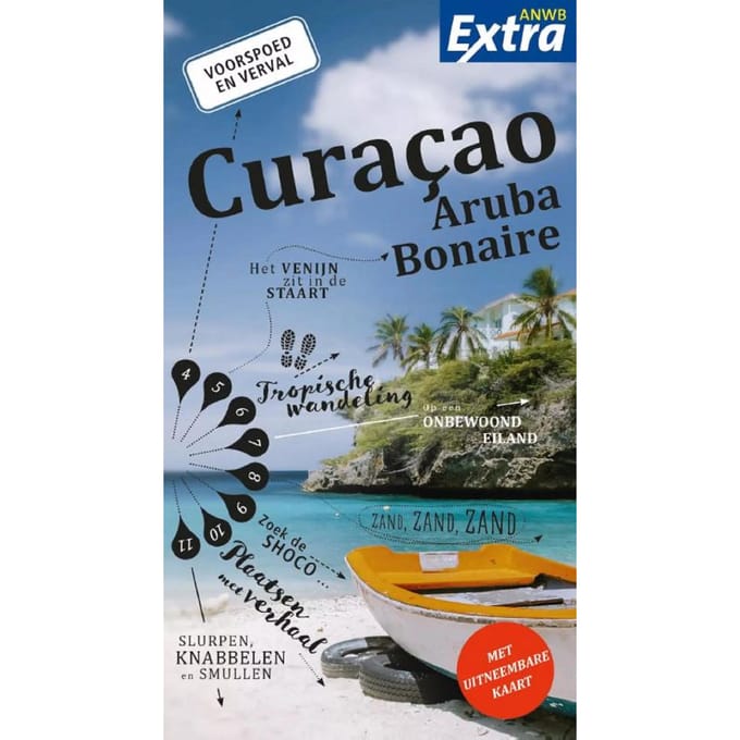 ANWB Extra reisgids Curaçao, Aruba en Bonaire