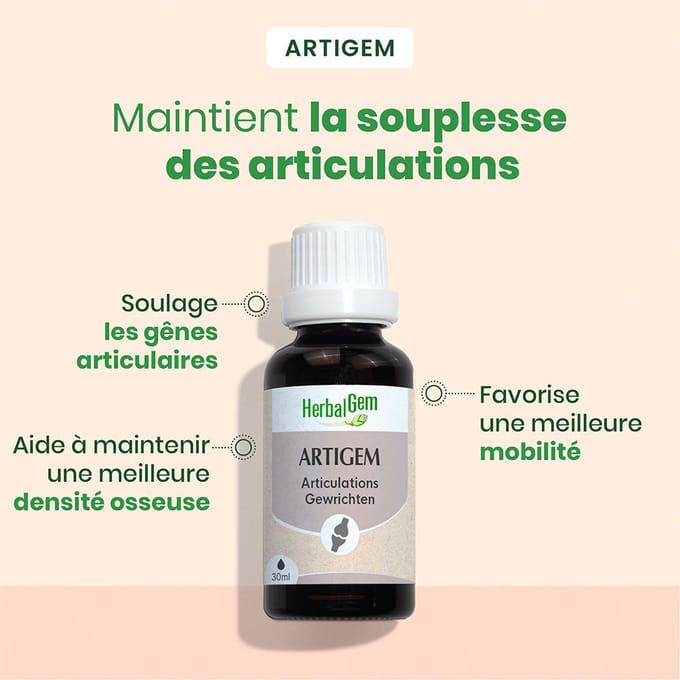 HerbalGem Artigem Bio | Gewrichten 30 Druppels