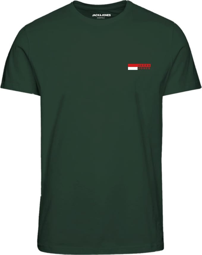 JACK&JONES - JWHCORP LOGO TEE PLAY1 SS O-NECK SN - Heren - T-shirts
