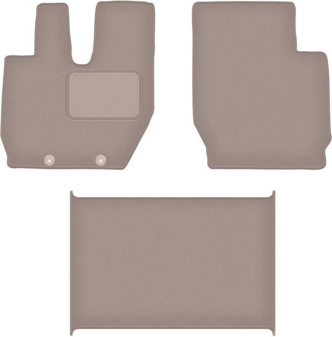 Beige veloursmatten voor: Iveco Stralis vrachtwagen (2013-2019)