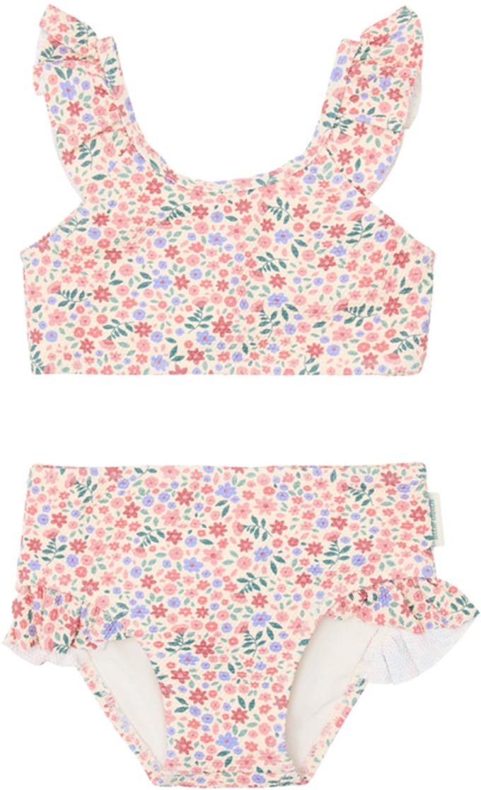 Little Dutch Bikini met Ruches - Dreamy Flowerfield - Maat 62/68