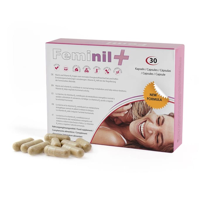 8 dozen FEMINIL, capsules om de libido van de vrouw te verhogen