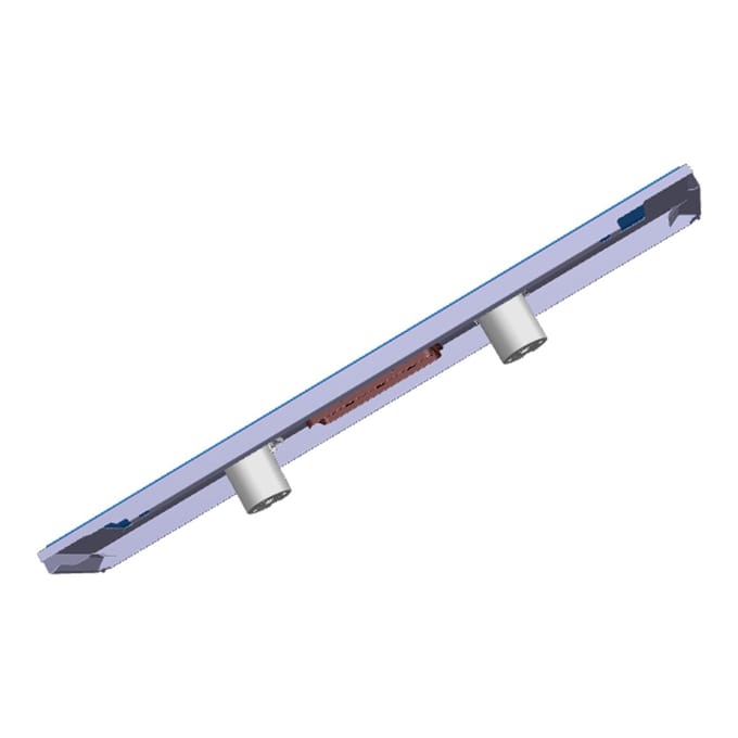 AEG controlepaneel, inox 140209713118