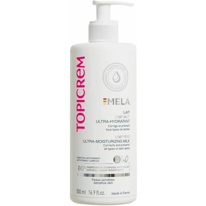 Topicrem Mela Egaliserende Ultra-hydra Melk 500ml