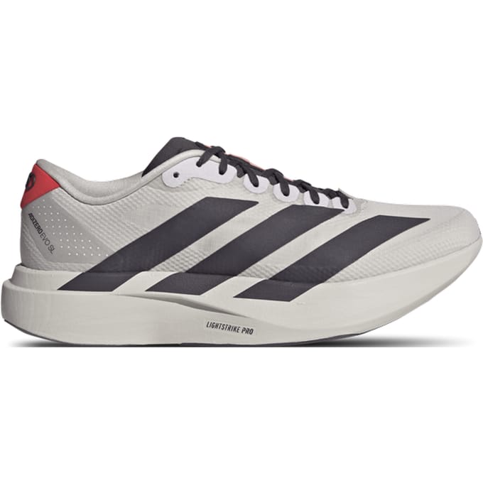 Adidas Adizero EVO SL Sneakers Heren - Wit - Maat 50 - Mesh/Synthetisch