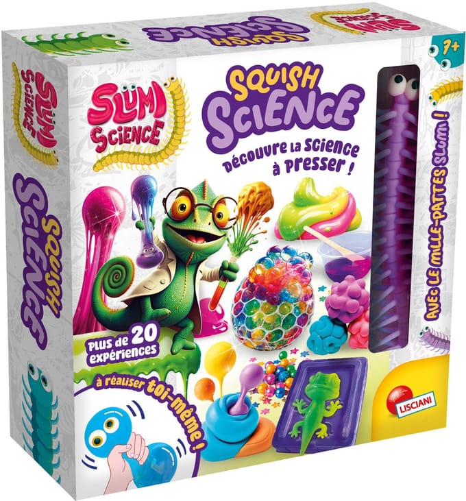 Lisciani slumi science squish science ed. francese