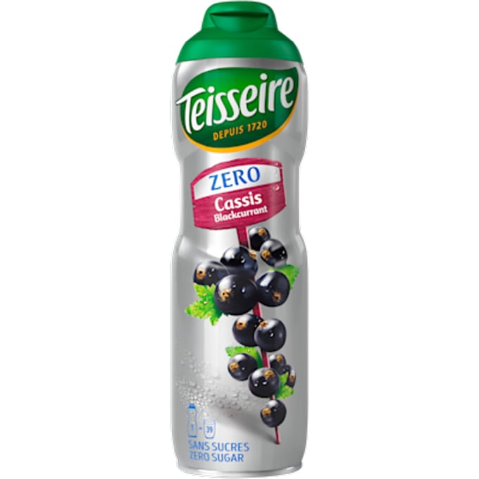 Siroop cassis zero