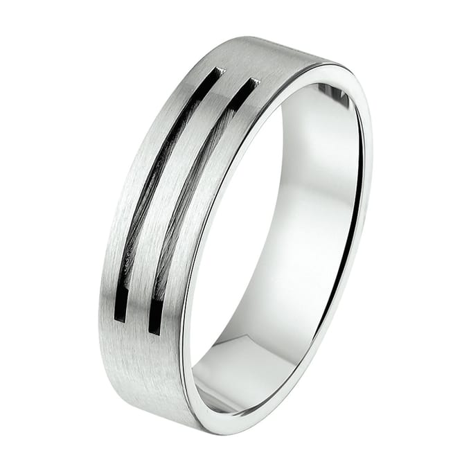 Edelstaal Ring A509 - 6 Mm Zonder Cz 6501606
