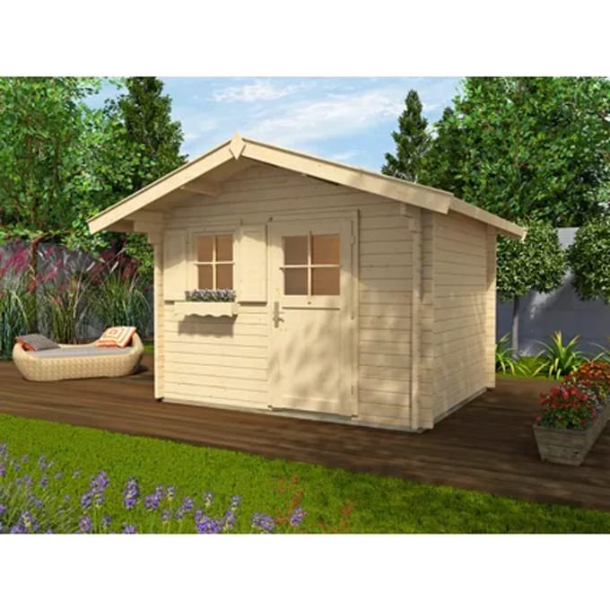 Weka Tuinhuis 131 - Onbehandeld - 300x250cm