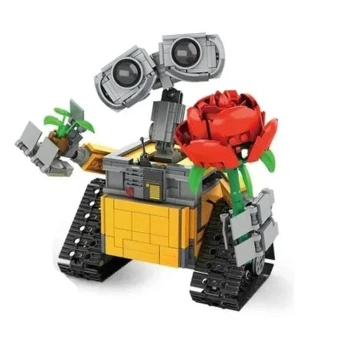 687 stuks Wall-E Bouwsteen Kit MOC Idee Technisch Klassieke Film Model Bouwsteen Assemblage Kinderspeelgoed Cadeau black