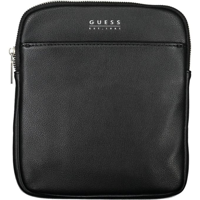 Guess Jeans Zwarte Polyethyleen Schoudertas