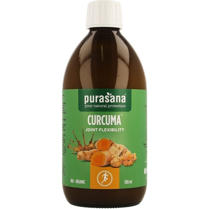 Purasana Vegan Curcuma Forte Soepele Gewr. 500ml
