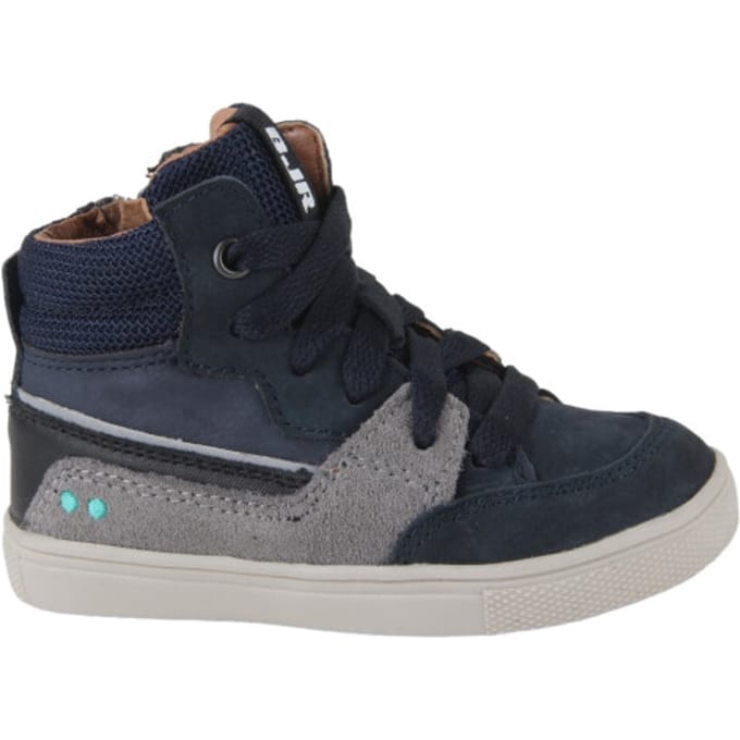 BunniesJR BunniesJR Veterboots blauw Leer