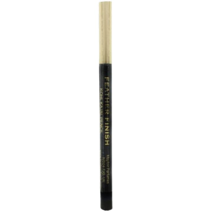 Mayfair Feather Finish Kohl Eyeliner - Zwart