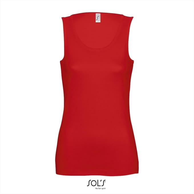 SOL'S Women´s Tank Top Jane L172 - Red - M