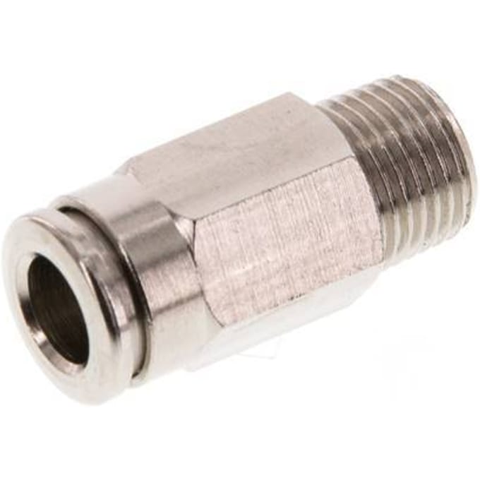 6mm x R1/8'' Messing Insteekfitting buitendraad FKM [5 Stuks]