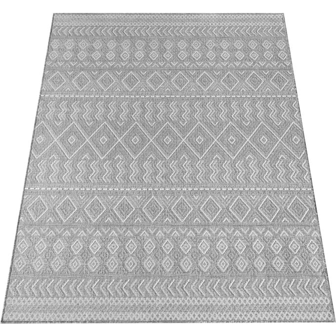 Binnen- en buitenkleed Verona grijs  80x250 cm