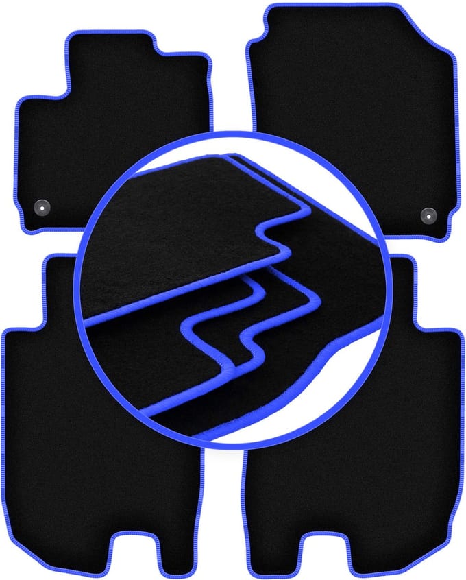 CARLUX-BLUE automatten voor: Honda HR-V III crossover (2018-)