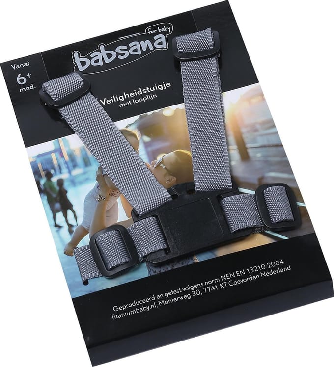Babsana Universeel Grijs Nylon Kinderstoel Tuigje TB-1163
