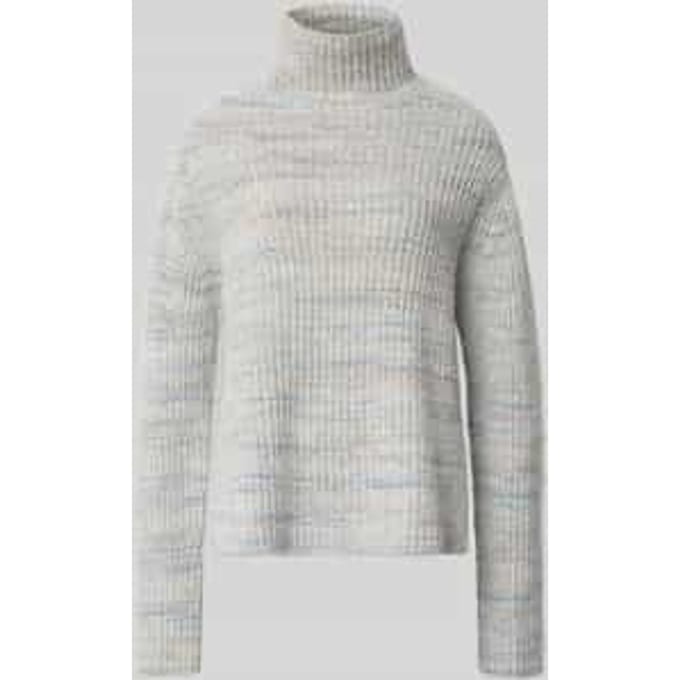 Gebreide pullover met opstaande kraag, model 'VARISA'