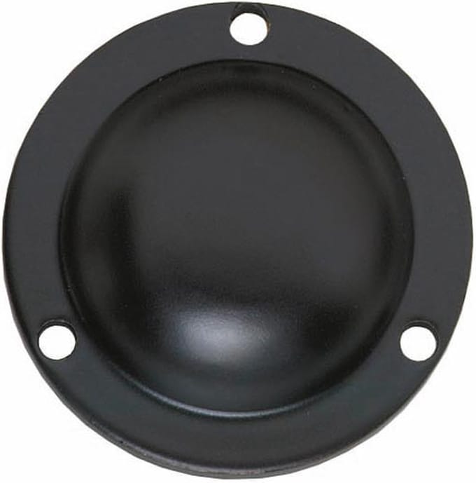 Intersteel Afdekplaatje voordeurknop mat zwart
