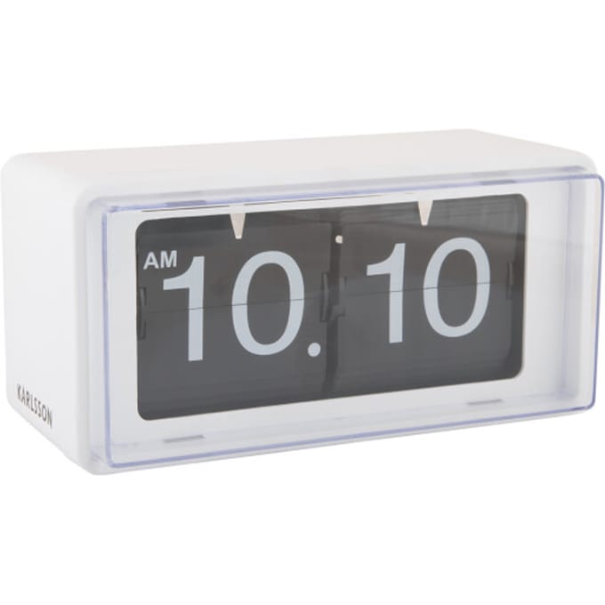 Karlsson wand/tafelklok retro boxed flip -