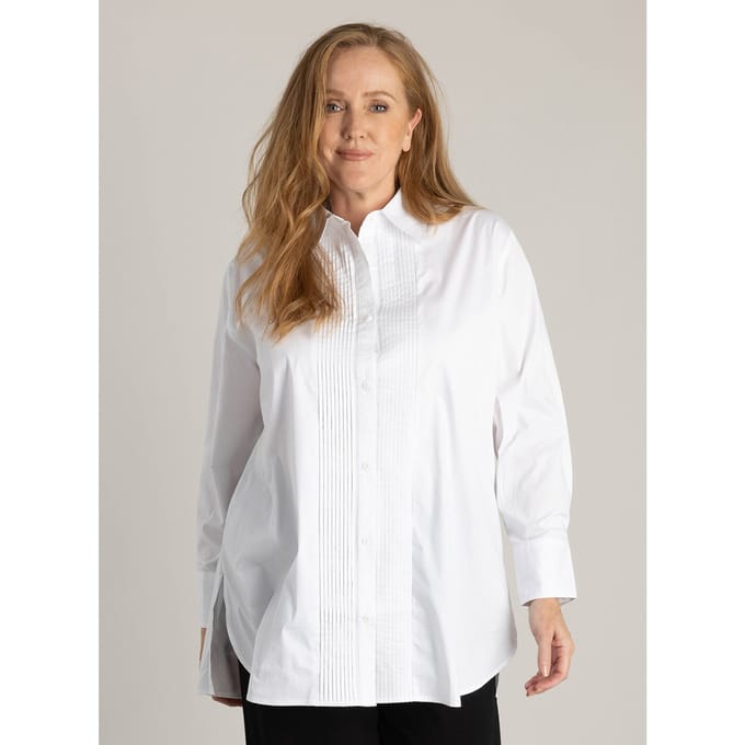 YEST CURVE Hadriana Tops - Off White - maat X-0(44)