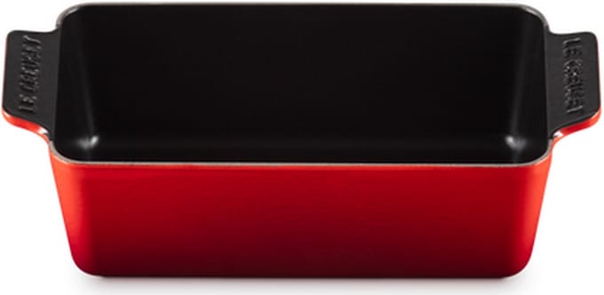 Le Creuset gietijzeren bakvorm rechthoekig Kersenrood 23cm