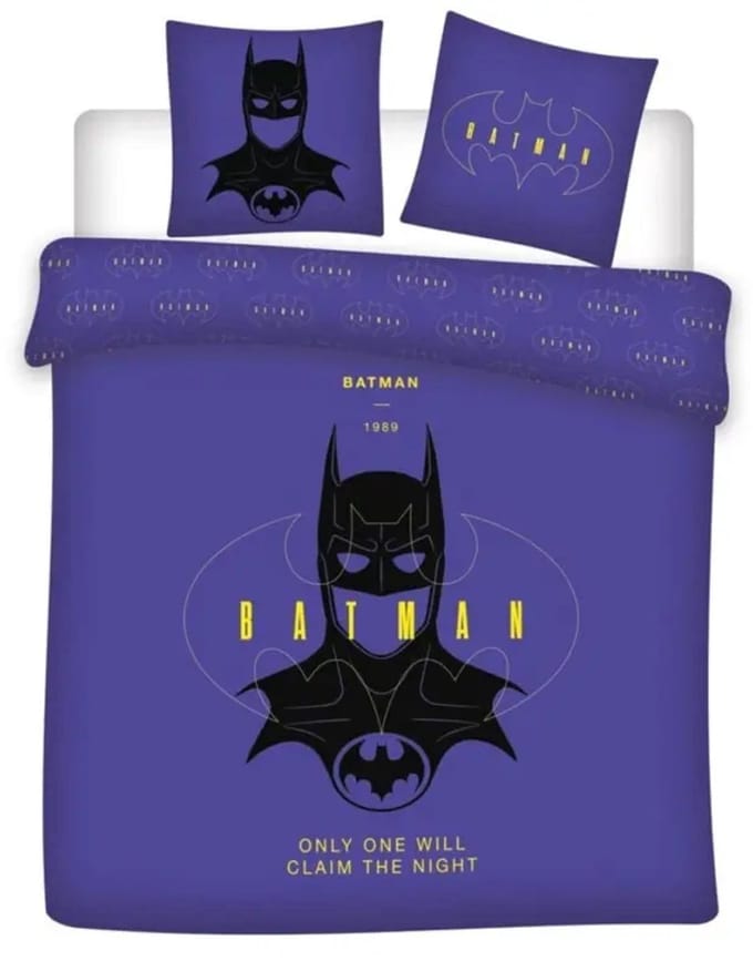 Batman Dekbedovertrek - 240 x 220 cm / 65 x 65 cm - Polycotton