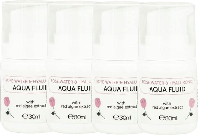 Zoya Goes Pretty - Rose Water & Hyaluronic Aqua Fluid - 4 pak