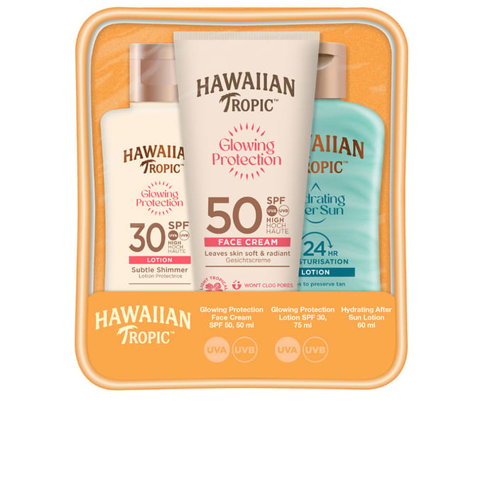 Hawaiiaanse Tropische Toilettas, 3-delig 3 pz