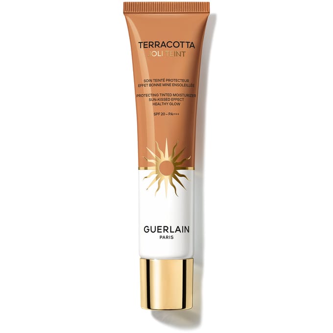Guerlain Foundation Guerlain - Terracotta Joli Teint Getinte Hydraterende Crème Met Beschermende Werking 40- Amber